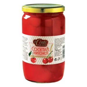 Koktejlové třešně 750g bez stopky
