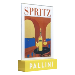 Pallini promo MENU holder
