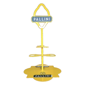 Pallini promo SPRITZ TREE – žlutý stojan na sklenice
